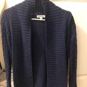 A cute dark blue cardigan